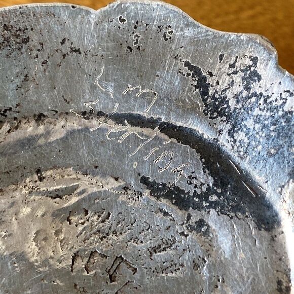 Leonard Maloney Navajo SS belt buckle - Picture 4 of 5